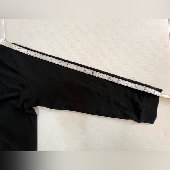NWT Chico's Black Hooded 3/4 Sleeve size 0. Cotton and spandex - Picture 5 of 6